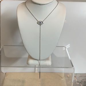 Necklace 925 sterling silver necklace with stones